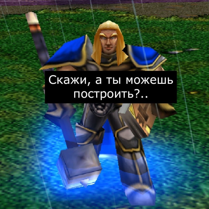 Create meme: memes of warcraft 3, Warcraft 3 meme, Warcraft 3 jokes