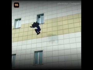 Create meme: man falls out of window, jumped out of the window, jumped out the window