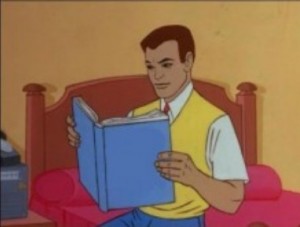 Create meme: peter parker reading a book mem, meme is a man with a book, you don't know my story