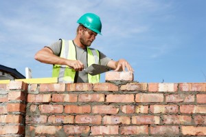 Create meme: walls, Builder bricklayer collage, Builder