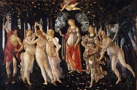 Create meme: Sandro Botticelli's spring, Sandro Botticelli's Spring painting, Botticelli's spring