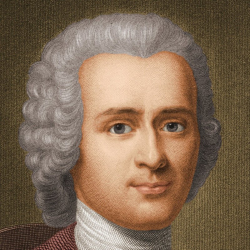 Create meme: jean-Jacques rousseau, jean jacques rousseau 1712 1778, John Locke