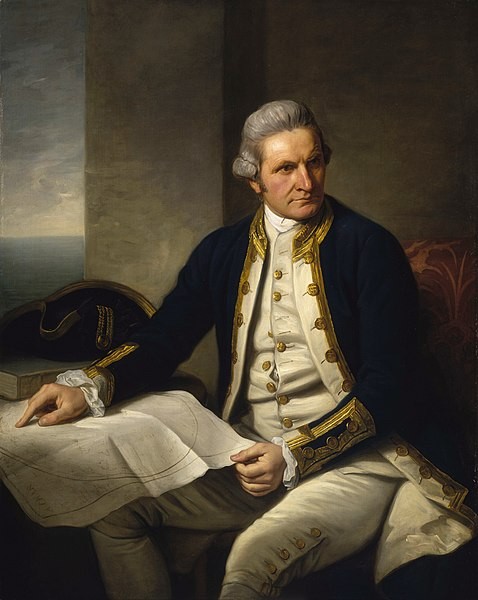 Create meme: James Cook, James Cook (1728-1779), James Cook 1768-1779