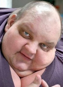 Создать мем: самый толстый человек, толстое лицо, толстые люди