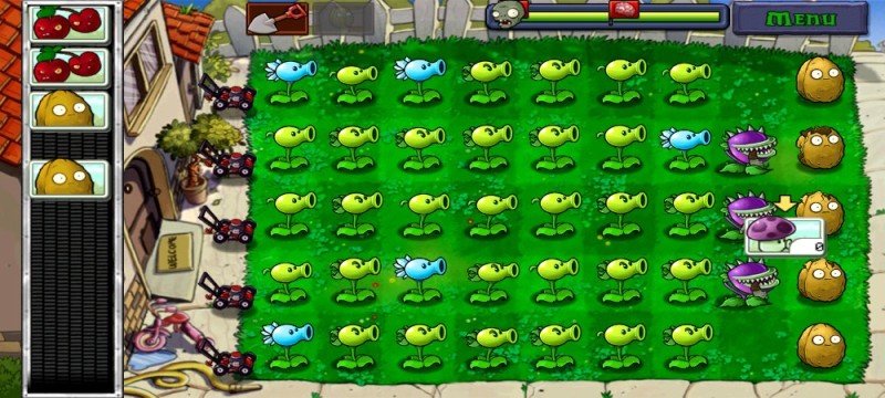 Создать мем: plant vs zombies 2, растения против зомби мини игра зомботаник, растения из игры растения против зомби