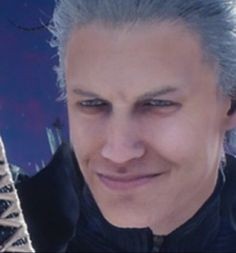 Create meme: Virgil devil may cry 5 with beer, male , dmc 5 vergil