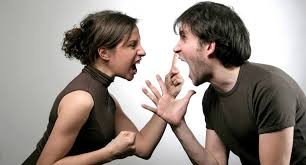 Create meme: quarrel men and women, quarrels in relationships, conflict 