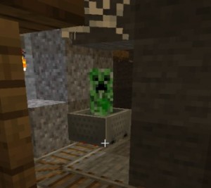 Create meme: minecraft creeper, minecraft mods