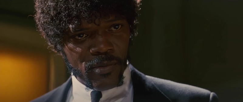 Создать мем: криминальное чтиво pulp fiction, favourite movie, samuel l