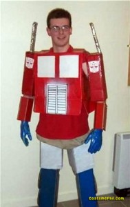 Создать мем: halloween costume, optimus prime, оптимус прайм