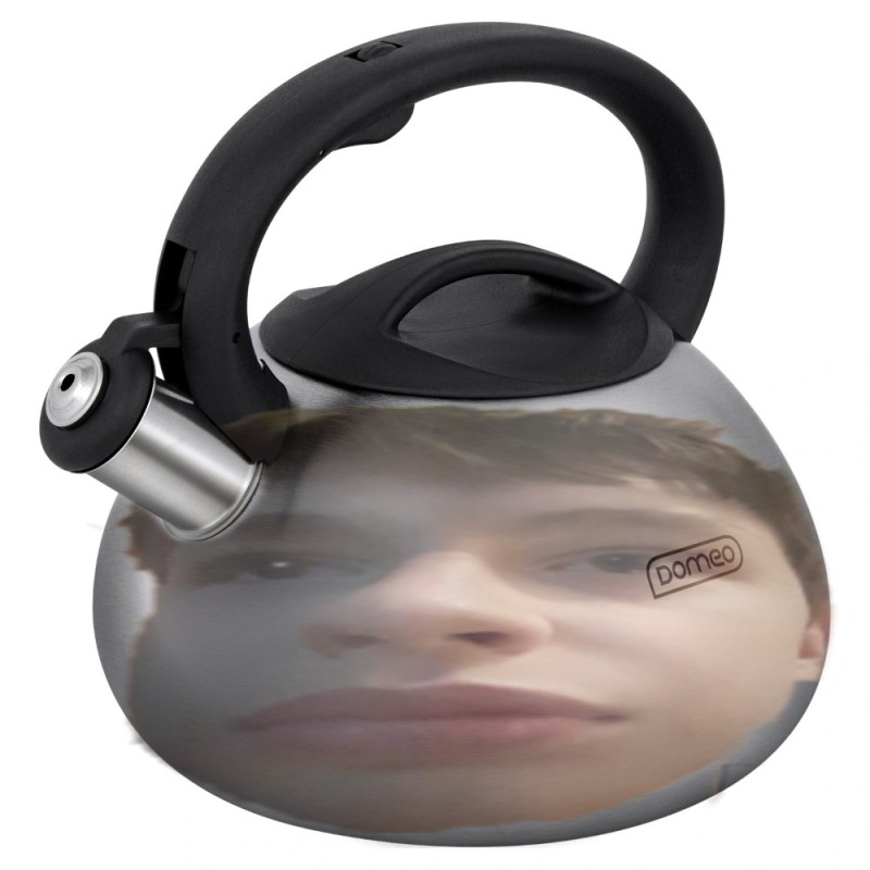 Create meme: kettle with whistle for gas, stainless steel kettle, kettle with whistle