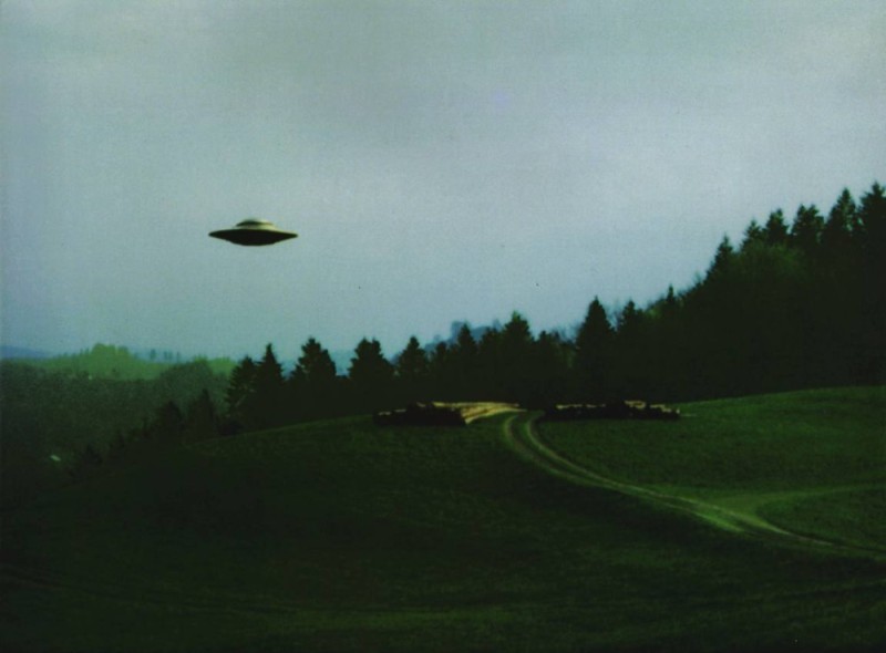 Create meme: In UFOs, billy meier ufo, ufo ufo