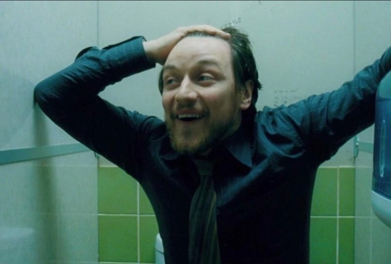 Create meme: James McAvoy's filth, James McAvoy meme, James McAvoy dirt meme