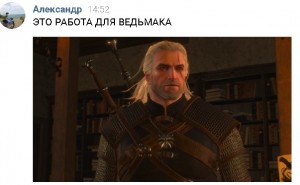 Создать мем: геральт, the witcher, the witcher 3