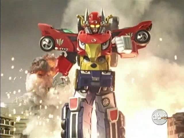 Create meme: megazord, Megazord Power Rangers, megazords of rangers rpm