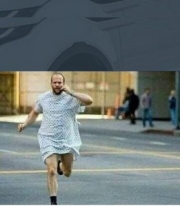 Create meme: the guy runs with a cross, Jason Statham runs, Jason Statham