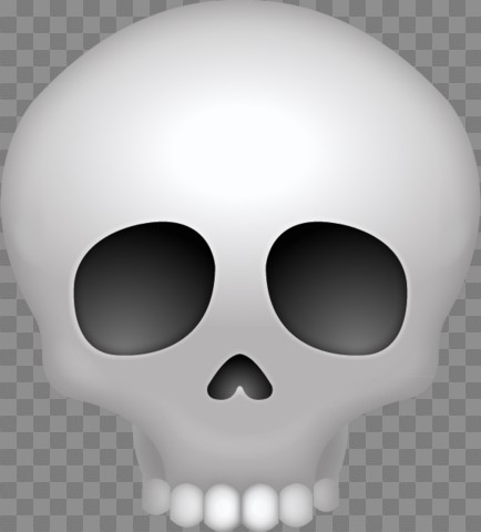 Create meme: skull emoji, skull smiley iphone, skull emoji