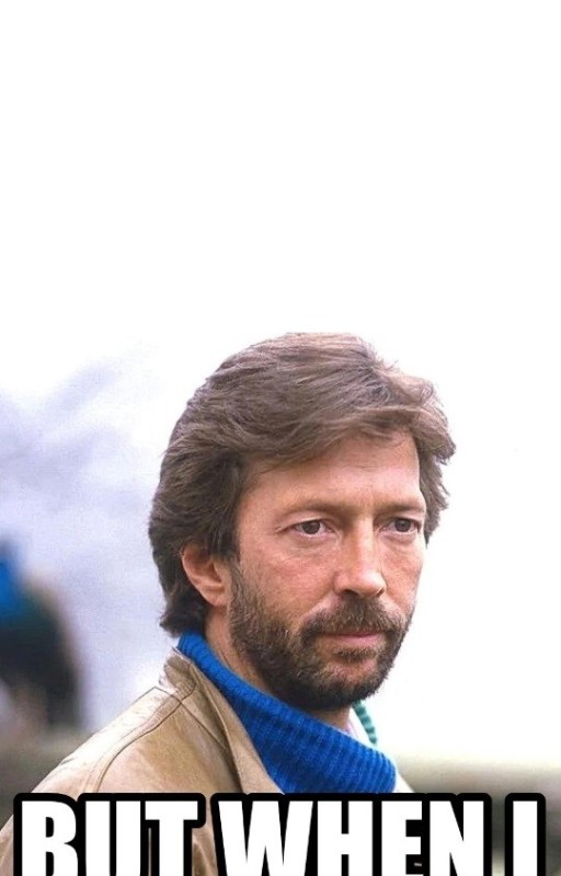 Create meme: eric clapton young, eric clapton slowhand, clapton eric clapton