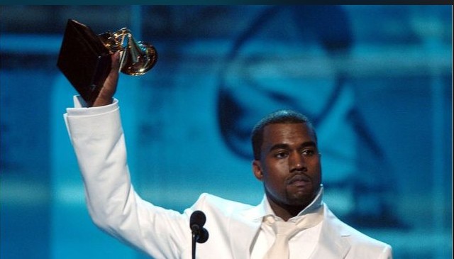 Create meme: kanje west, kanye west grammy 2005, Kanye Grammy