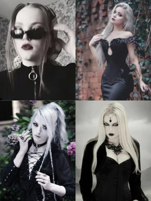 Create meme: Gothic girl, Emily Gothic, Gothic girls