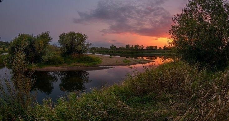 Создать мем: пейзажи красивые, пейзажи пейзажи, пейзаж с рекой