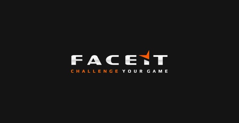 Создать мем: фейсит кс го, faceit challenge your game, фейсит лого