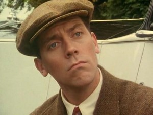 Create meme: Jeeves and Wooster, Hugh Laurie young, Mrs. Jeeves