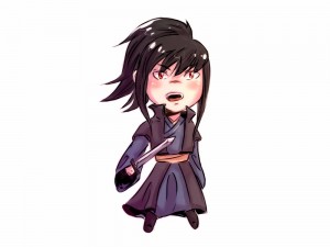 Create meme: Mei Misaki PNG, yoongi Chibi, chibi