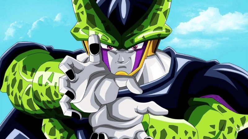 Создать мем: cell dbz, perfect cell драгонболл, несовершенный селл драгонболл