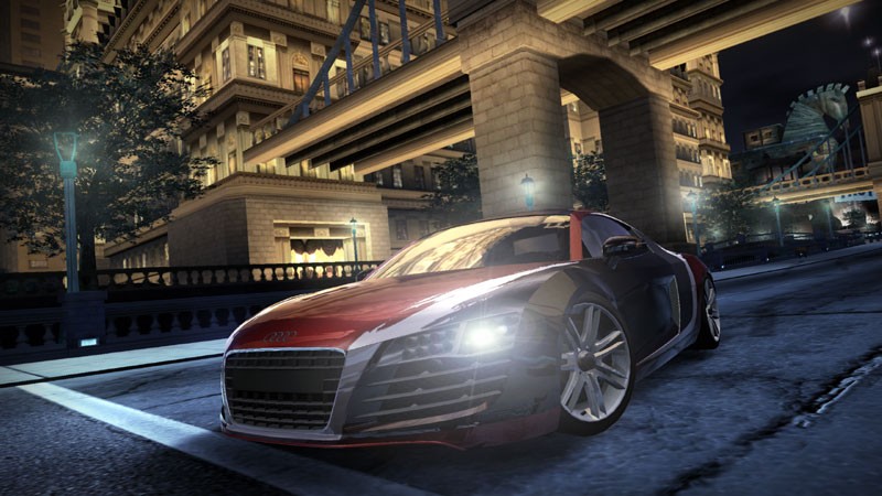 Создать мем: audi r8 le mans quattro nfs carbon, игра need for speed, nfs carbon