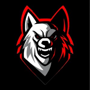 Создать мем: лого для клана, лого для клана зверь, волк геймер