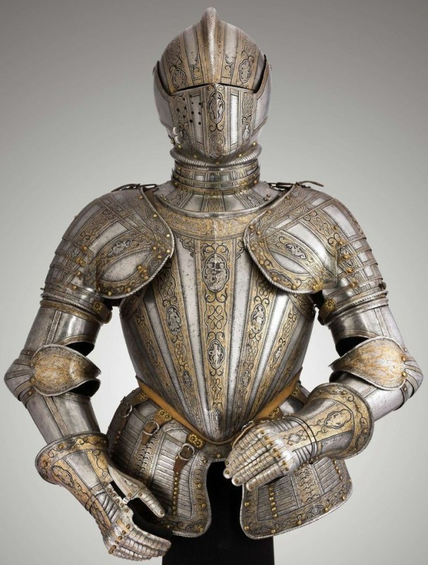 Create meme: Milanese armour, plate armor knight, plate armor