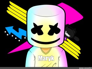 Create Meme Avatar Marshmallows Marshmello Marshmallow Dj Drawings Pictures Meme Arsenal Com