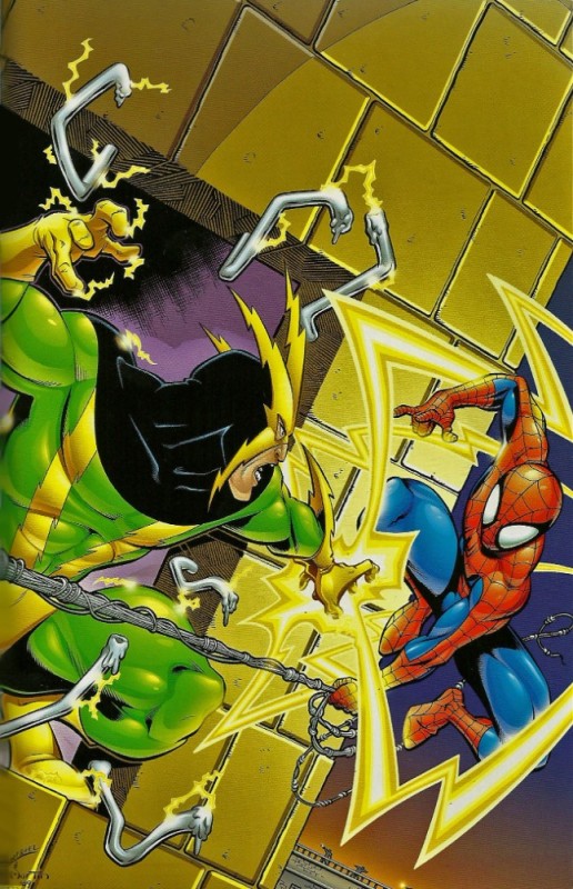 Create meme: Electro vs Spider-Man (Marvel Comics), Spider-Man, Invincible Spider-Man 1999 comics