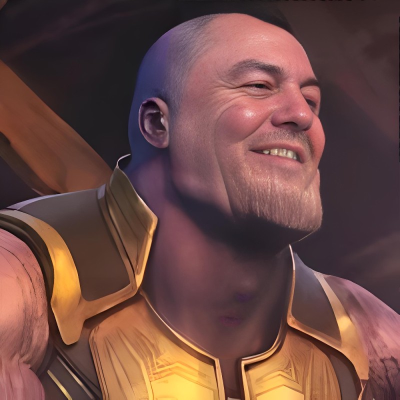 Create meme: Marvel Thanos, Thanos click, Thanos 