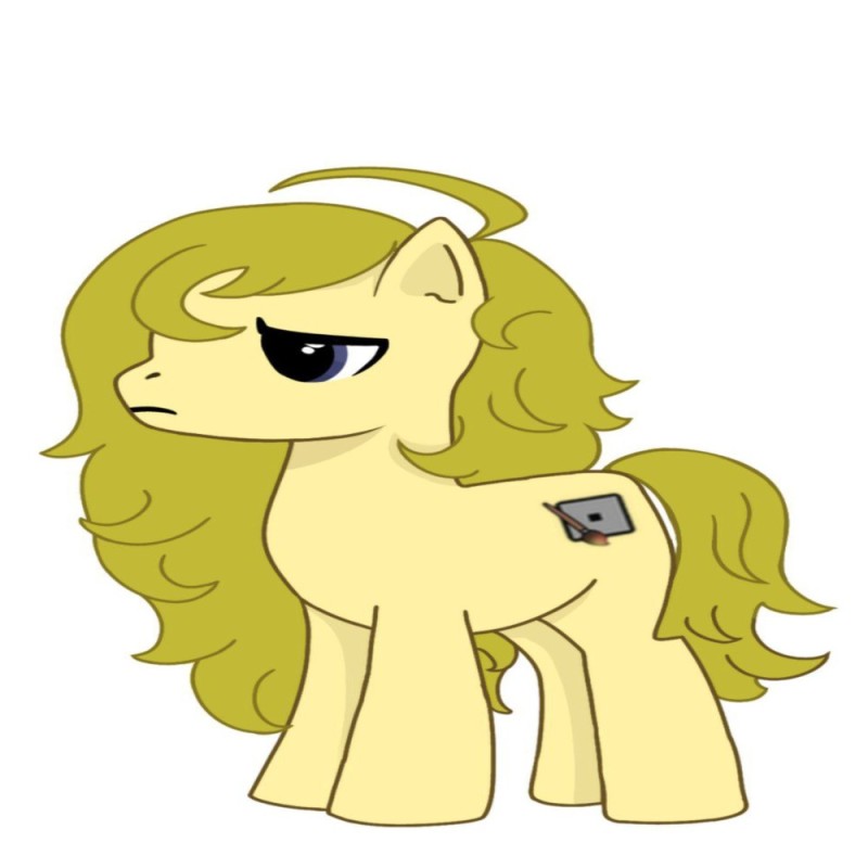 Create meme: pony , pony , The golden pony