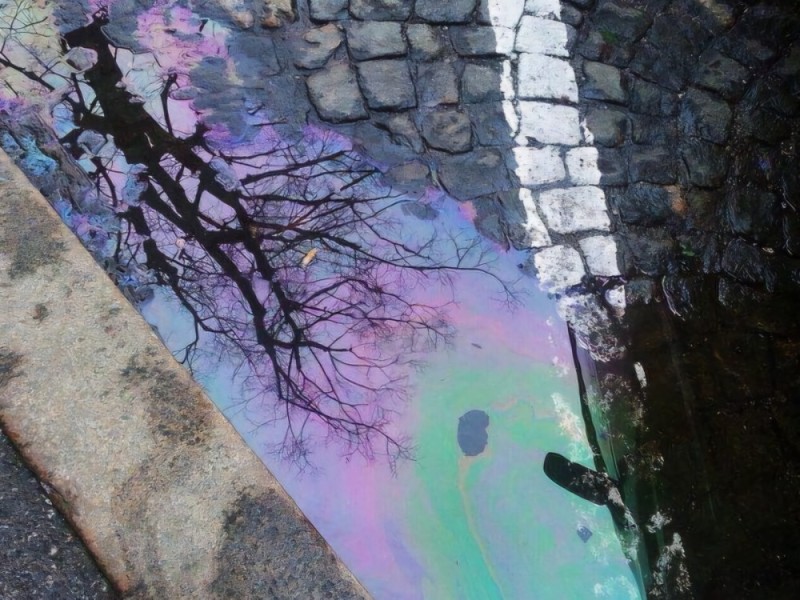 Create meme: grunge aesthetic, figure , oil pollution