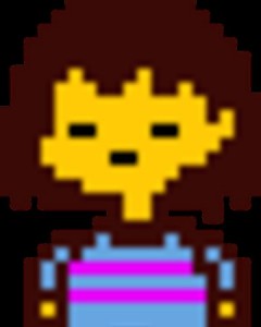 Create meme: frisk sprites pixel, frisk another, frisk pixel art