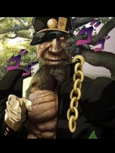 Create meme: kujo jotaro, jotaro, jotaro