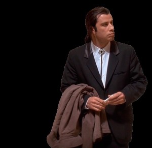 Create meme: John Travolta pulp fiction meme, John Travolta pulp fiction, John Travolta meme