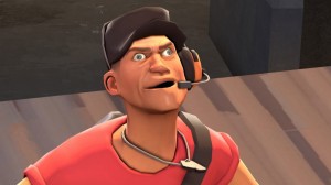 Create meme: stoned scout TF2, team fortress 2