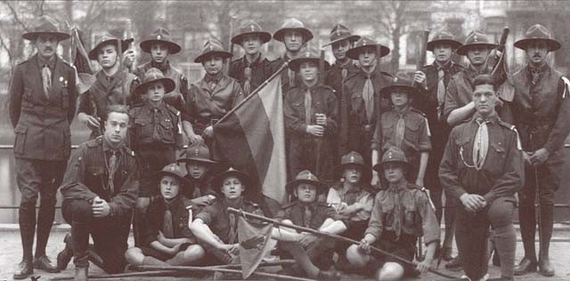 Create meme: Scouts of England 1907, the Scout movement in Russia, The first scout camp on Brownsea Island