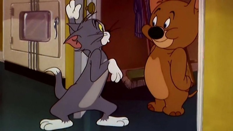 Create meme: Tom and jerry mouse, Jerry with, Tom and Jerry Jerry and Jumbo