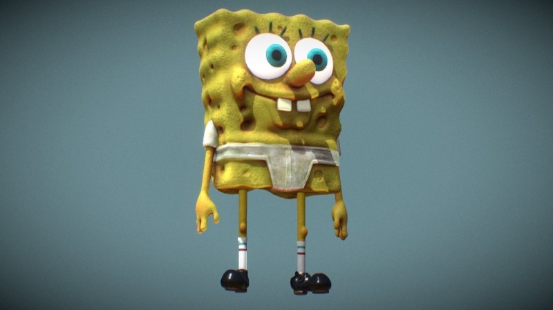 Create meme: bob sponge, spongebob, spongebob 3d