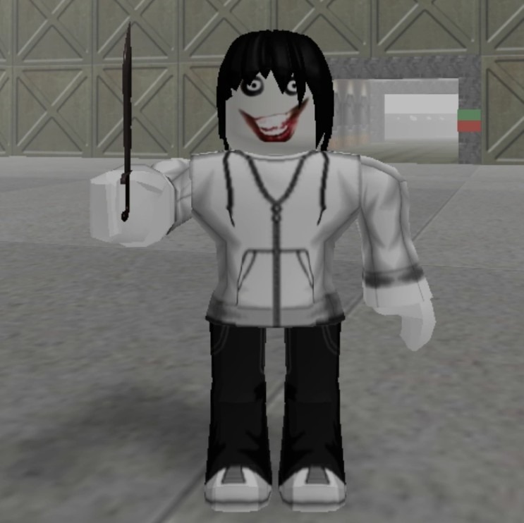 Create meme: Jeff the killer , Jeff the roblox killer, Jeff the killer in Roblox