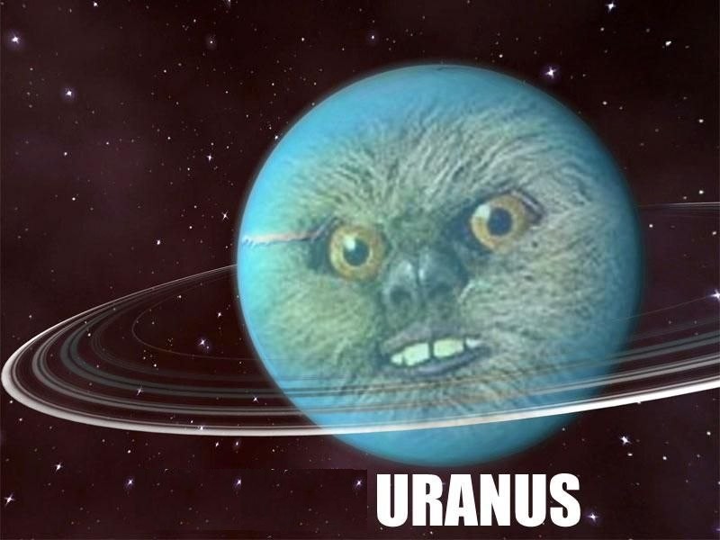 Создать мем: эвок мем, уран, uranus мем