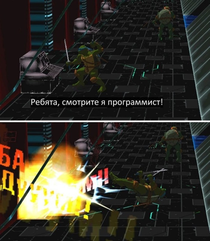 Создать мем: игра про черепашек ниндзя, tmnt 2003 игра, teenage mutant ninja turtles игра 2003