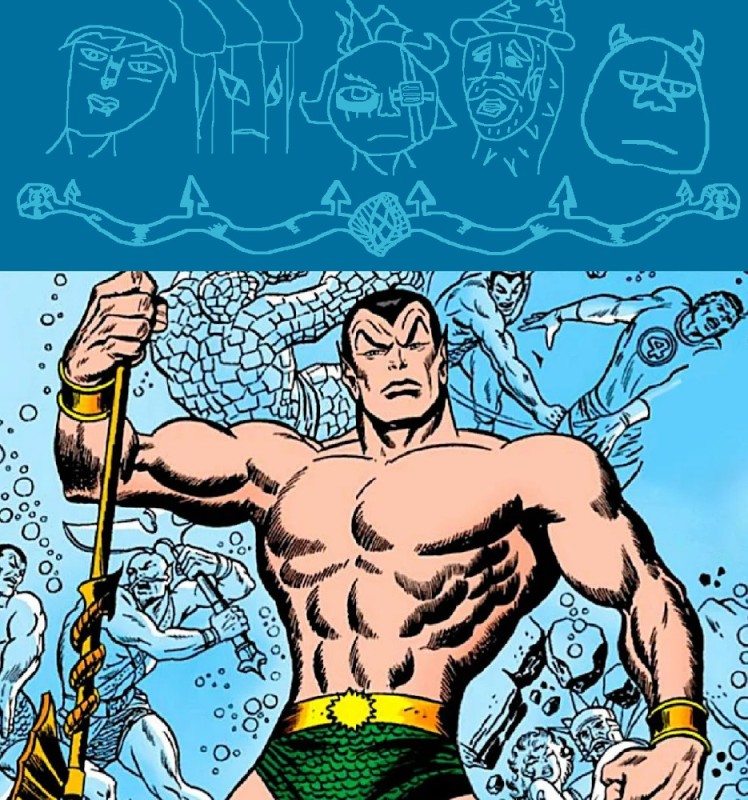 Create meme: Namor Marvel Comics, Namor Marvel, namor the sub mariner