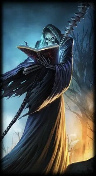 Create meme: reaper cartus, The grim reaper, The grim reaper carthus