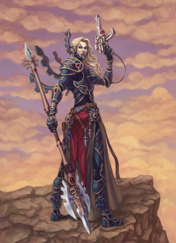 Create meme: Eldar warhammer 40,000, Warcraft blood elves, Blood elf paladin